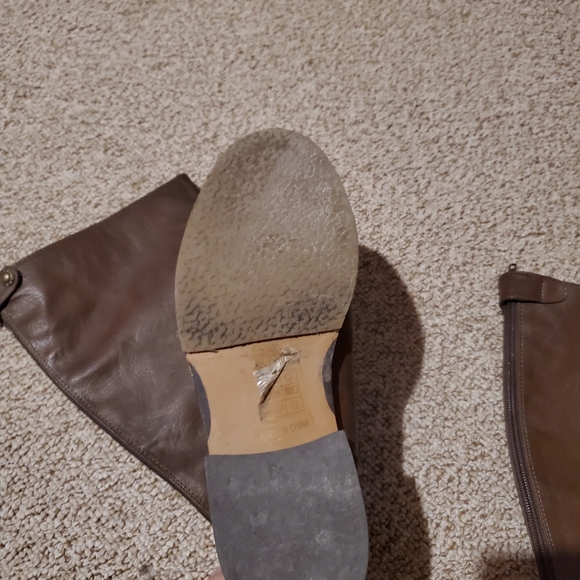 π’ Like new Brown faux leather riding inspired boots from browns! - Picture 8 of 14